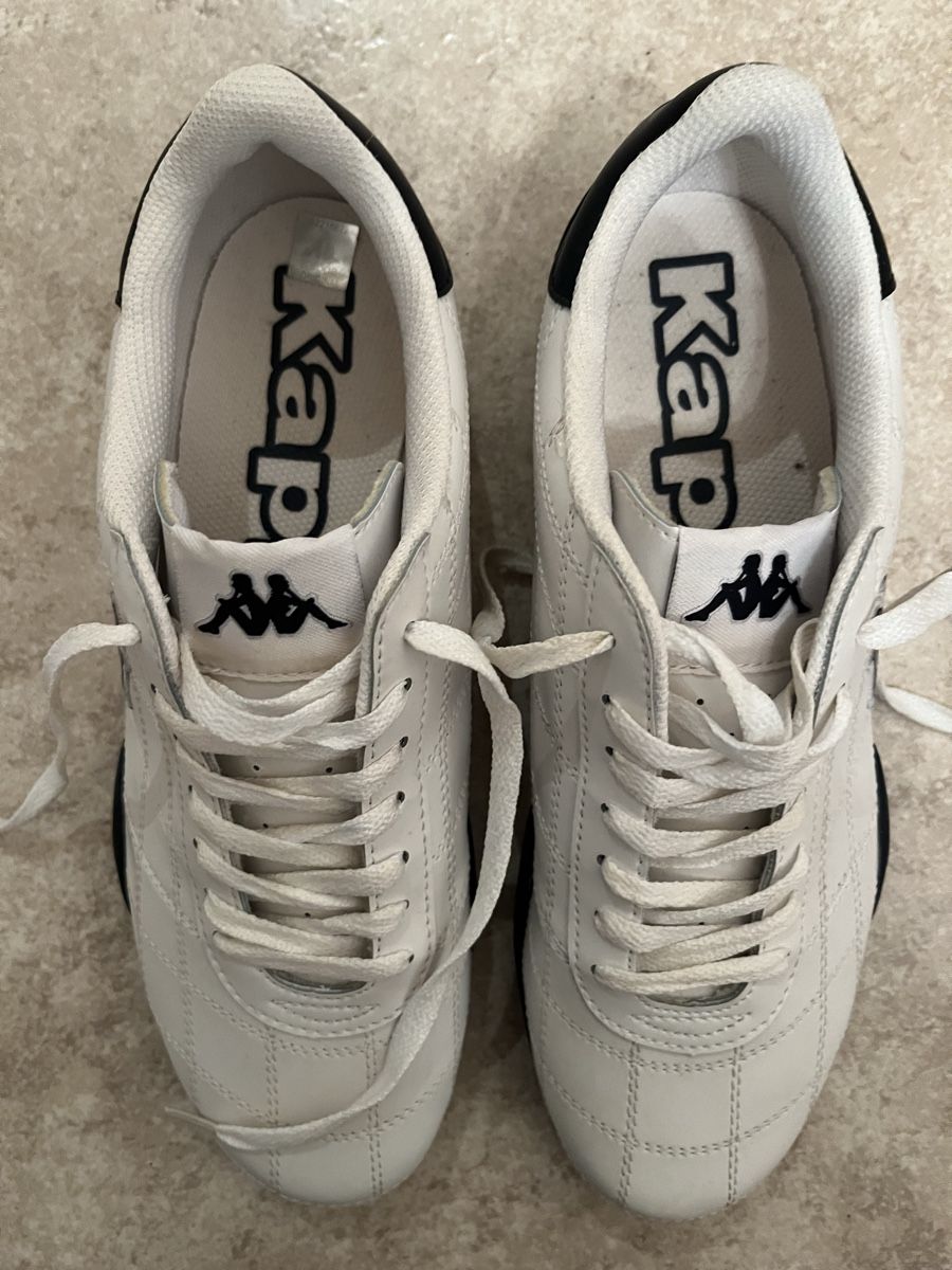 Kappa Scarpe da uomo: Kappa Sneaker, weiss, Grösse 42 – Nuovo (secondo la descrizione) da Samedan venduto da bar_66sj 1