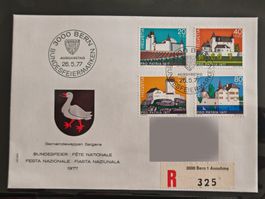 Ersttagsbrief, Bundesfeier 1977, Bern