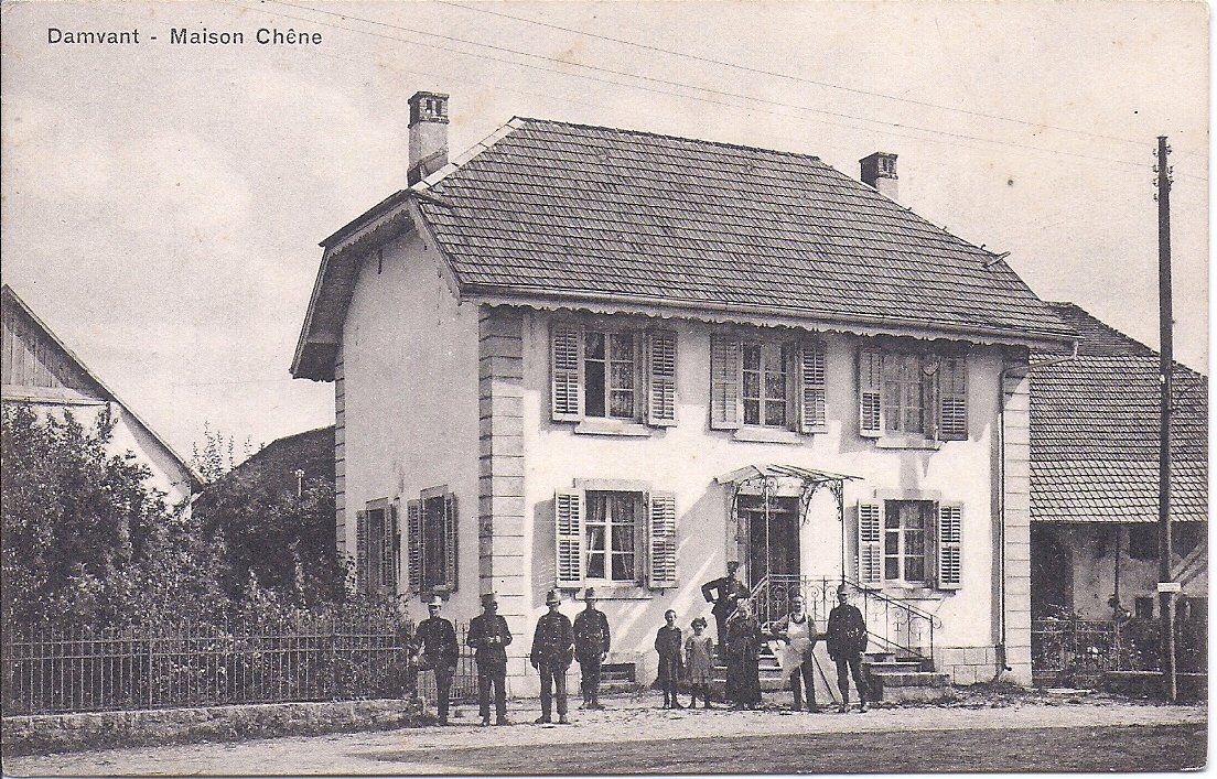 Cartes postales: DAMVANT, maison Chêne – Neuf (Voir description) à Les Verrières par Scampi0