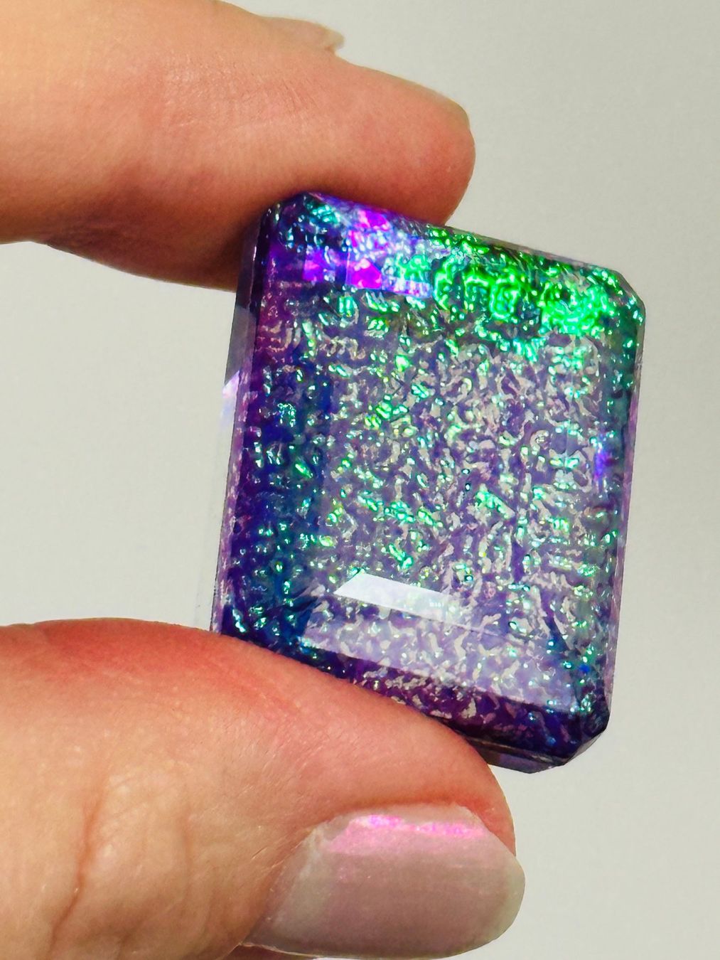 Pietre preziose: Emerald Cut Loose Gemstone – Nuovo e nell'imballaggio originale da Genève venduto da AWWA 7
