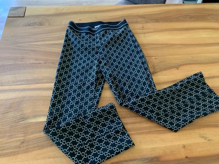 Hosen Raffaelo Rossi schwarz/weiss Muster wie NEU Gr. 36