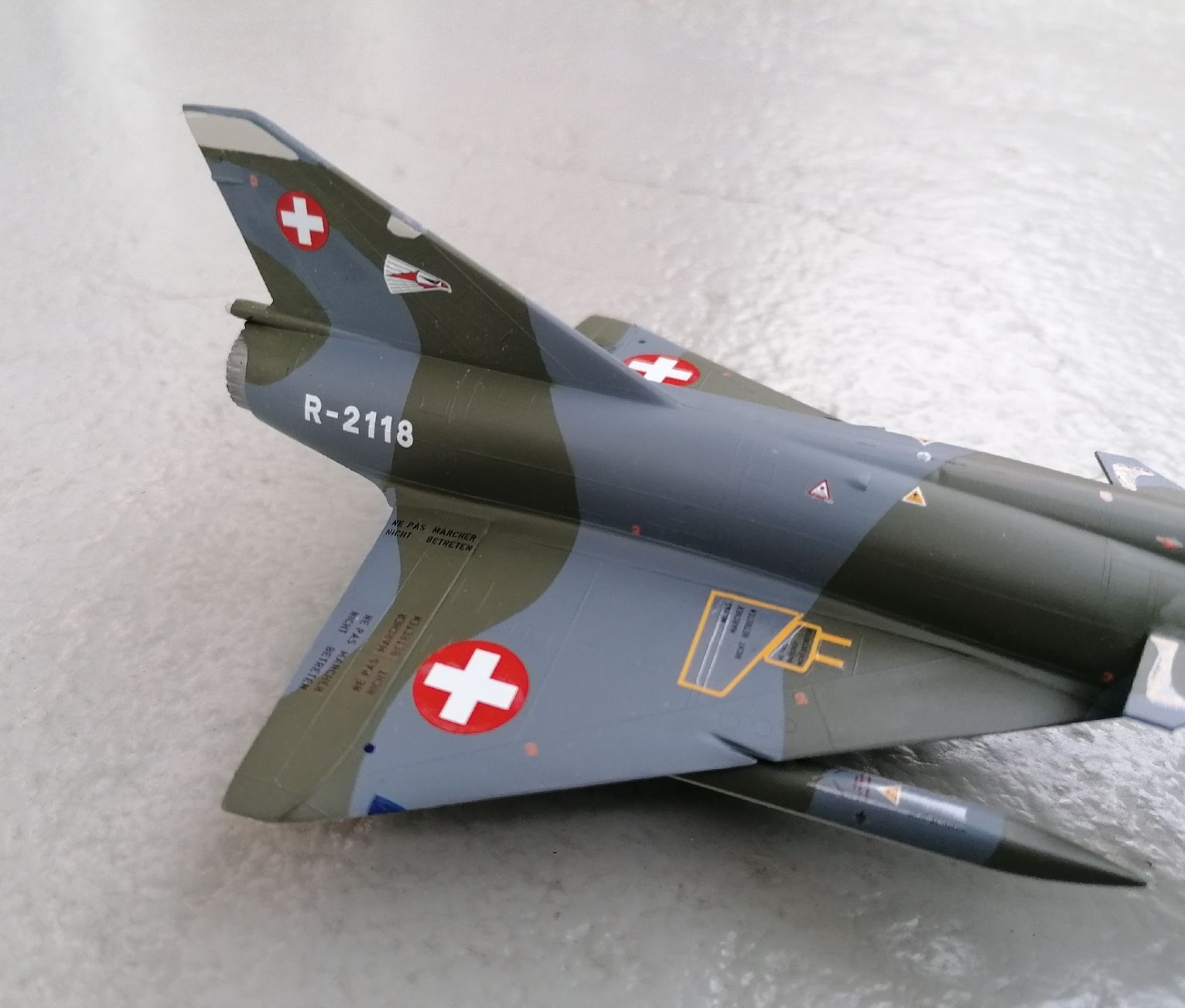 Schweizer Armee Kit di modellismo & Modellini statici: Mirage lllRS  Mata - hari – Nuovo e nell'imballaggio originale da Brunnen venduto da pepone08 4