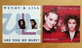 WENDY & LISA (PRINCE) - 2 VINYL SINGLES (NM)