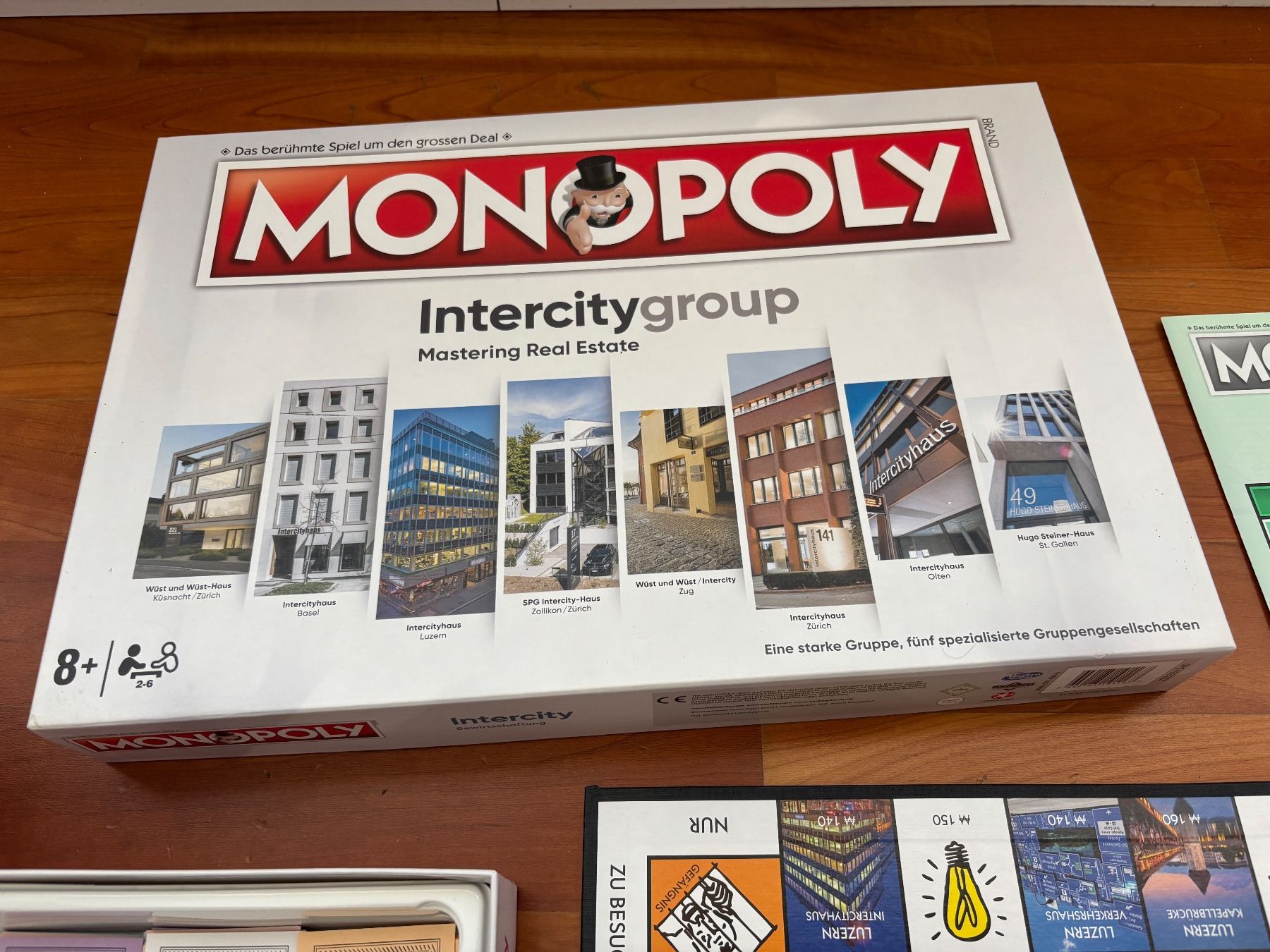 Giochi: Monopoly Intercitygroup  Mastering Real Estate CH Ausgabe – Usato da THERWIL venduto da Fcbbasel