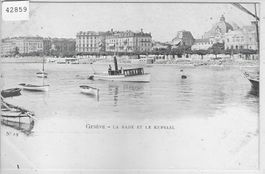 Geneve - La rade et le Kursaal