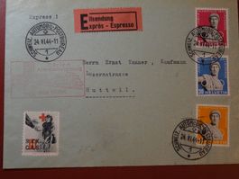 24.VI.44. SATZBRIEF MIT VIGNETTE S.R.K.