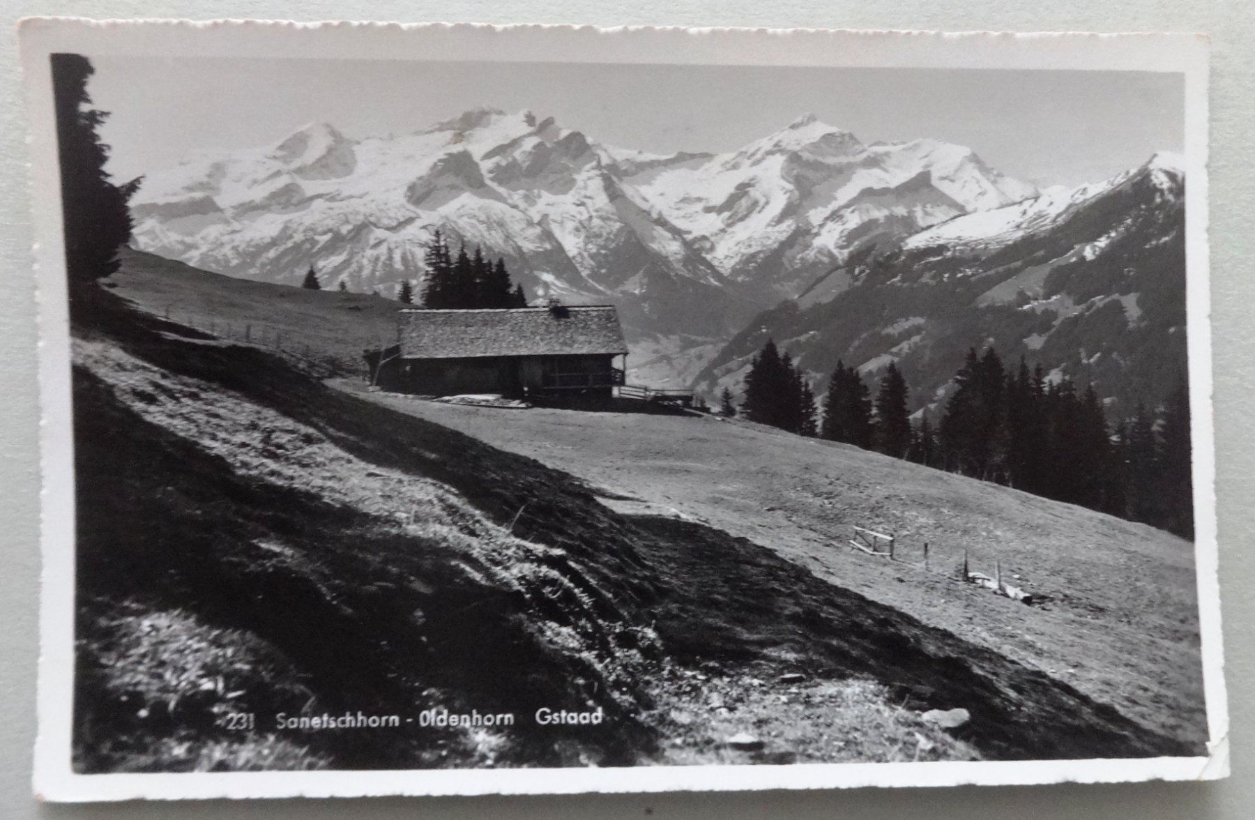 Cartoline postali: Sanetschhorn - Oldenhorn, Gstaad – Usato da Fétigny venduto da Billy2miny