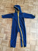 Tchibo TCM Fleece-Overall Fleeceanzug Gr 86/92 blau Kinder