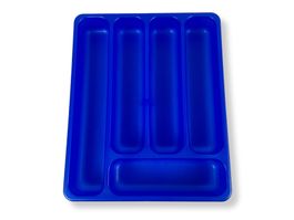 A, B, C...MAGIS, Design: Jasper Morrison Besteckkasten blau