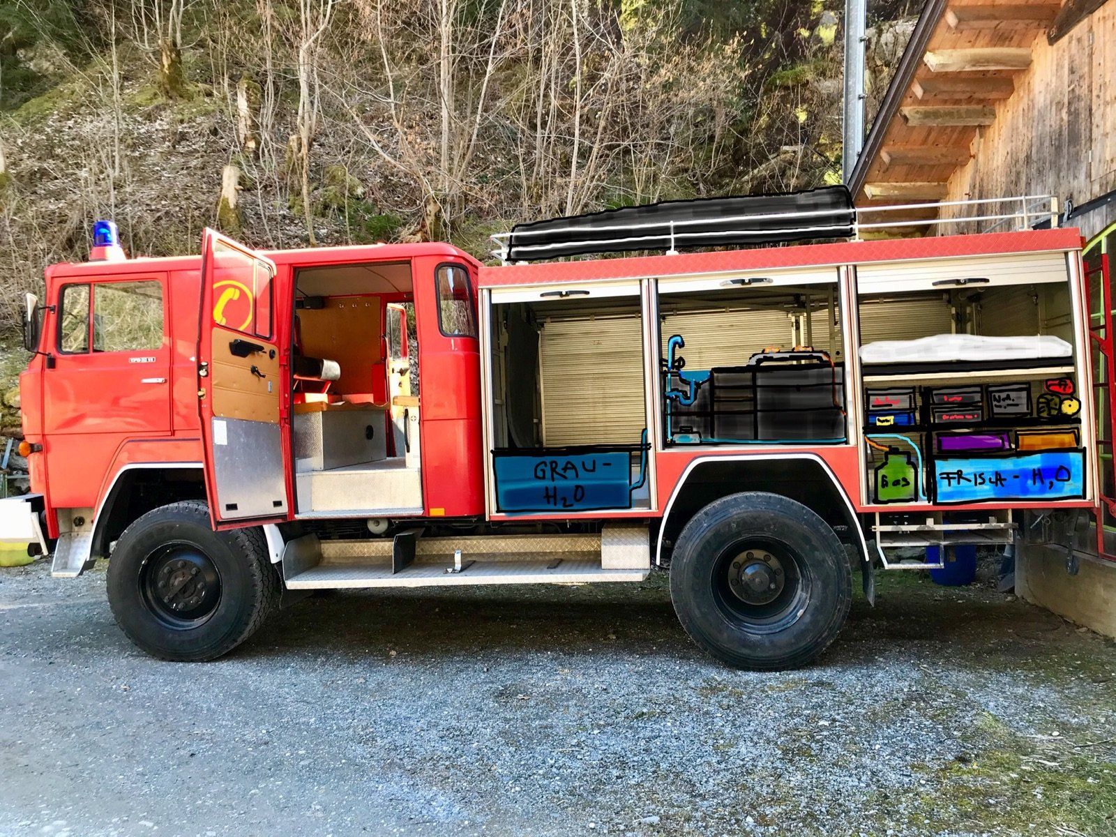 Magirus Autocarri: Magirus Deutz 170 D 11 FA,  Jg 1981 – Usato da Gadmen venduto da chr_k2l6 1