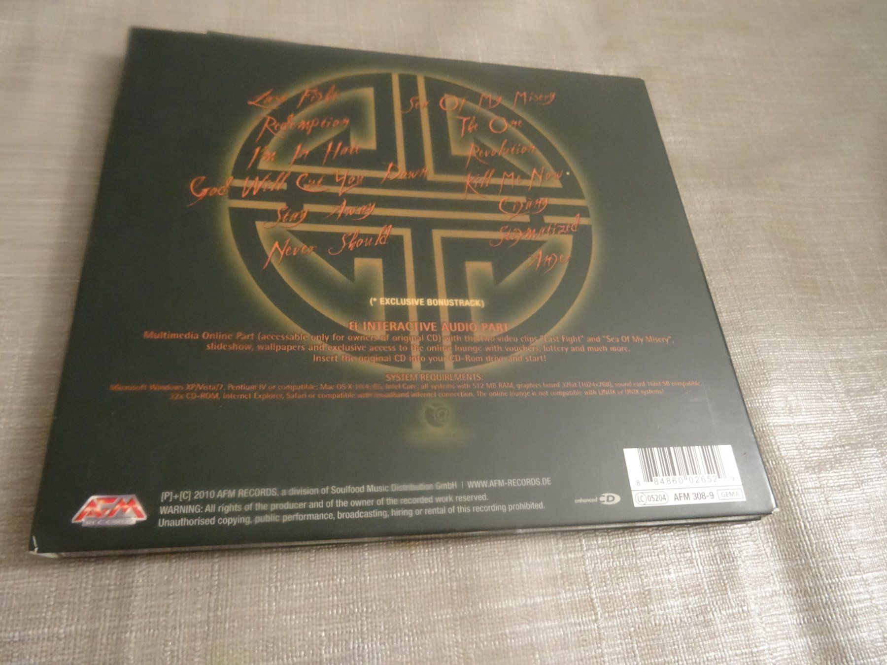 CDs: Ektomorf - Redemption CD – D'occasion à Olten par Disc-Ausverkauf 1