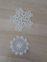 Klöppelspitzen, 2 Deckchen., Handarbeit, Vintage Look