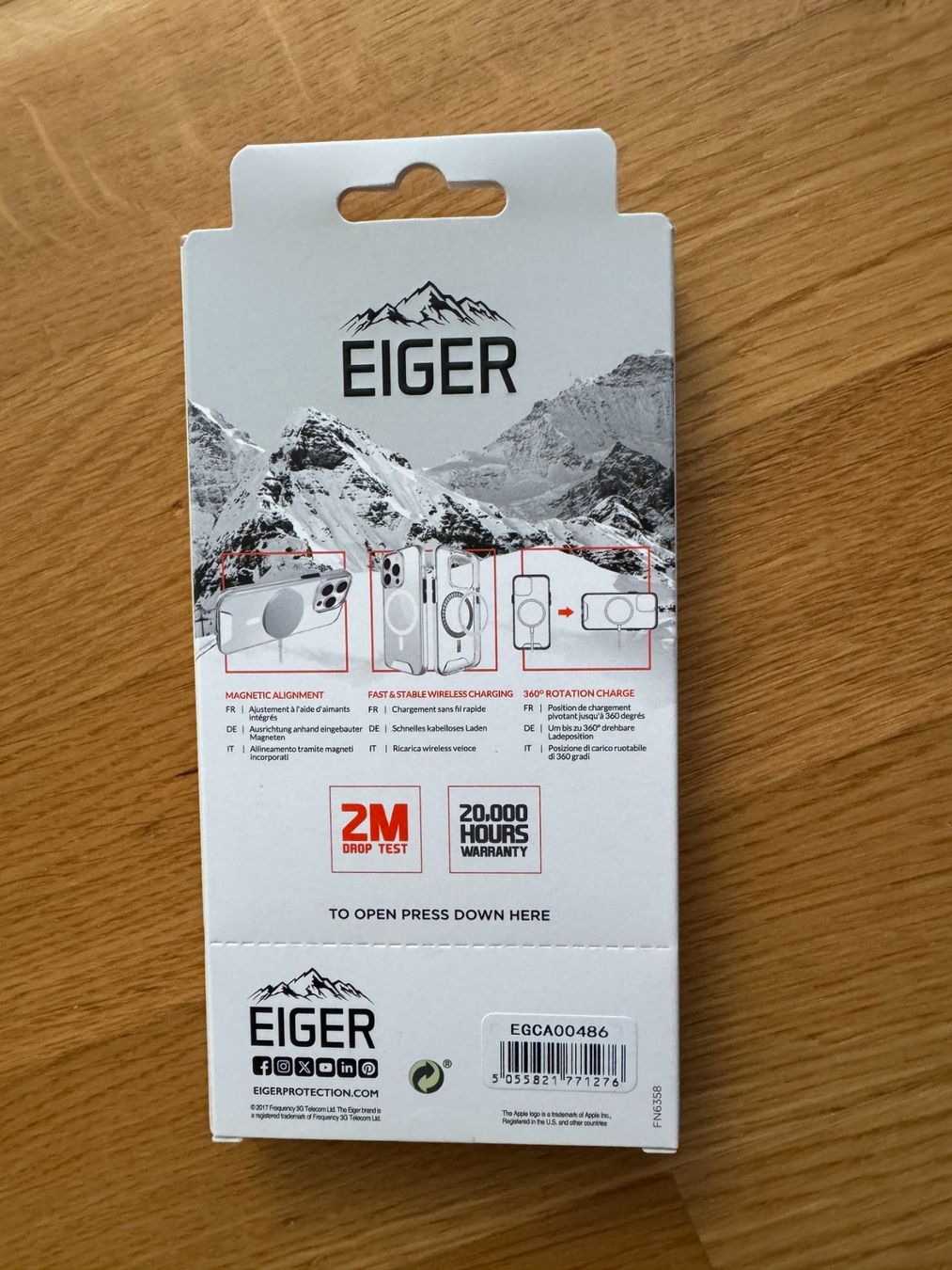 Eiger Cover & Protezioni schermo: Eiger Apple iPhone 15 Case – Nuovo e nell'imballaggio originale da Reichenburg venduto da Sternschnuppa 1