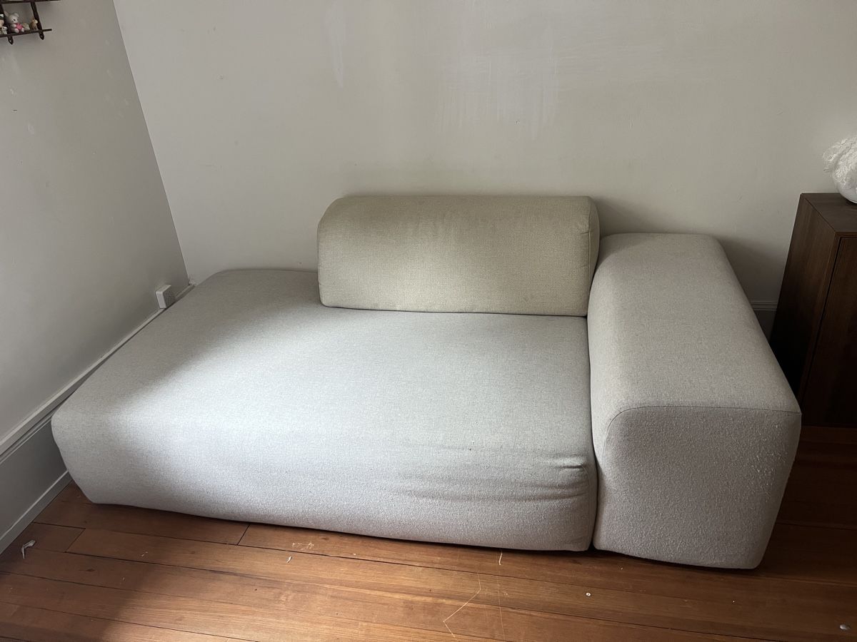MYCS Divani: Stoffsofa in Cremeweiss – Usato da Zürich venduto da j___b 1