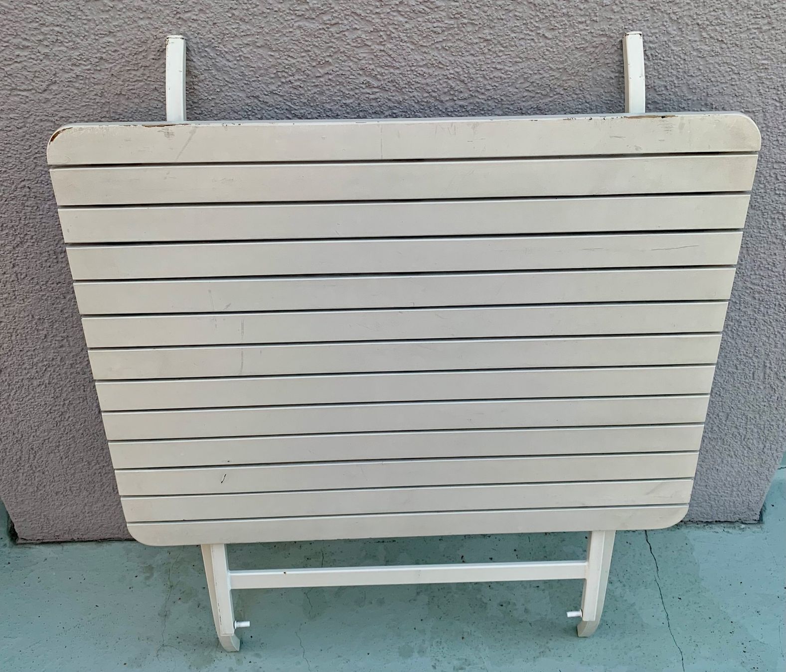 Ikea Set di tavolo e panche: IKEA MÄLÄRÖ Set  Weiss – Usato da Obfelden venduto da montes50 3
