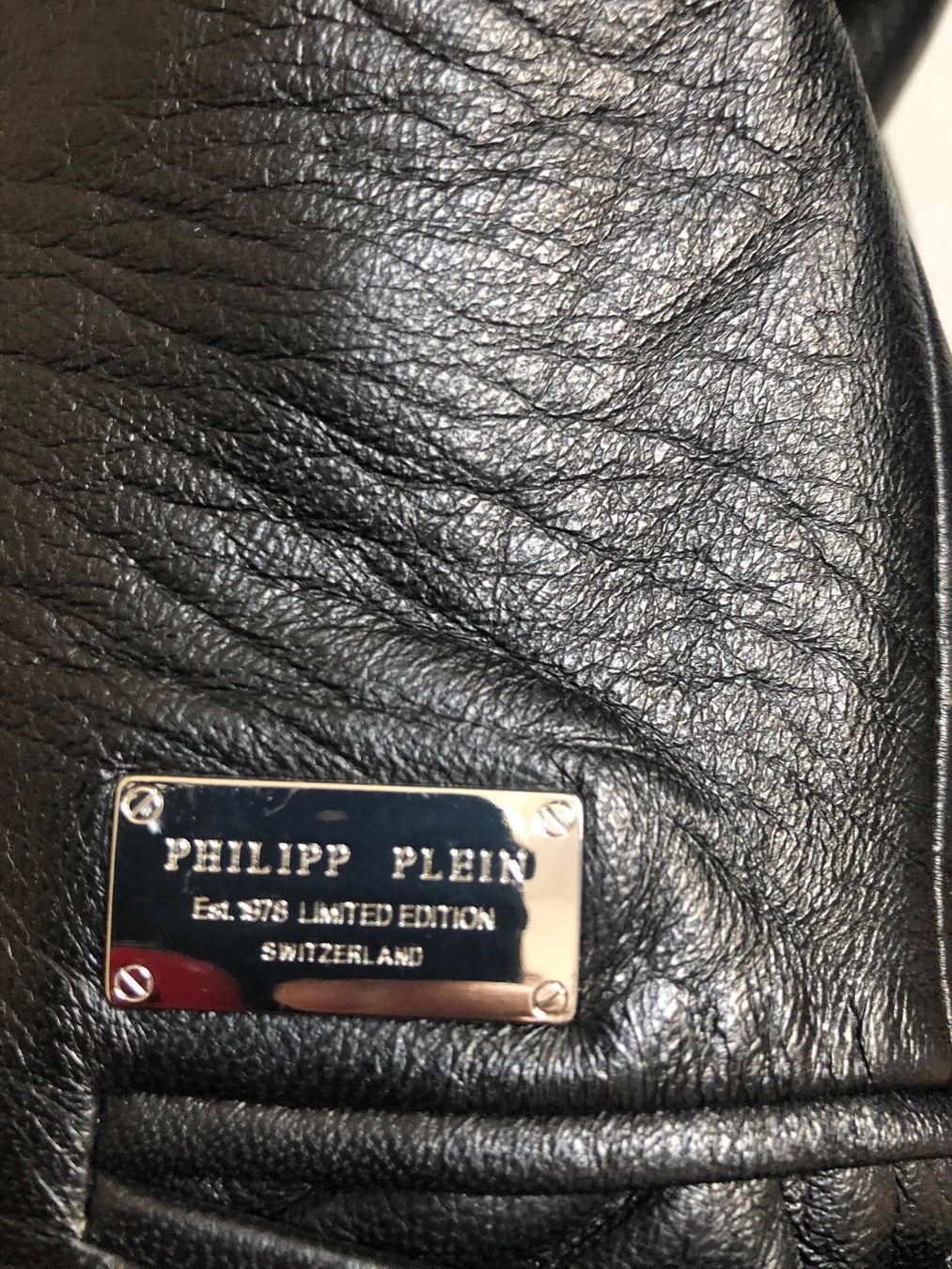 Philipp Plein Giacche: Philipp Plein leather jacket – Usato da Lugano venduto da Vintage.Mood 5