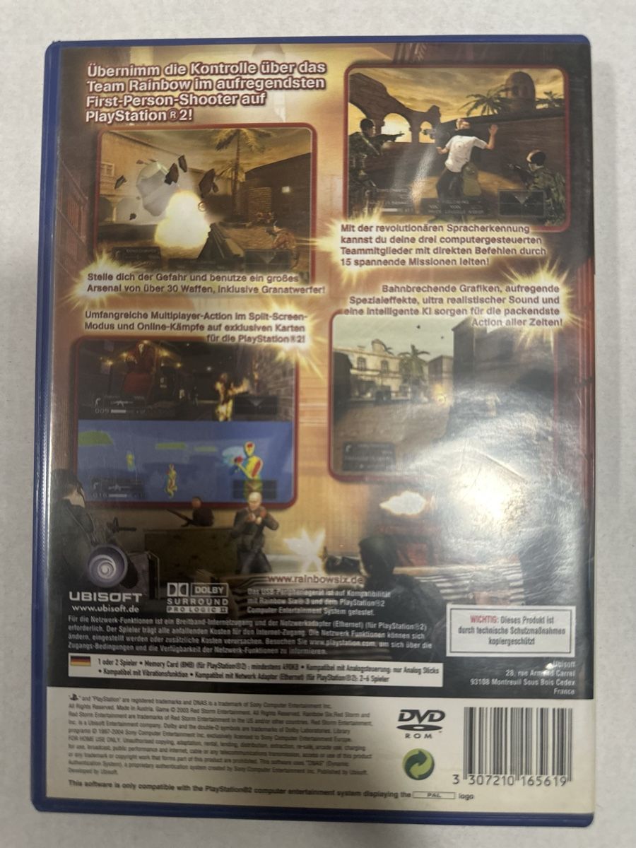 Sony Giochi: Tom Clancy's - Rainbow Six 3 / PS2 – Usato da Herzogenbuchsee venduto da TCG-High-Quality 1