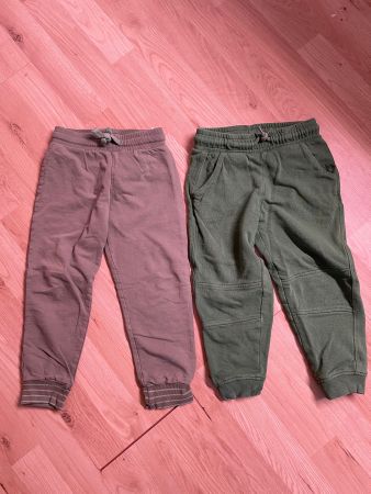 2 Jogginghosen/Trainerhosen Set 2, grün, Grösse 104