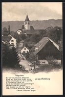 AK Kilchberg, Ortsansicht mit Kirche