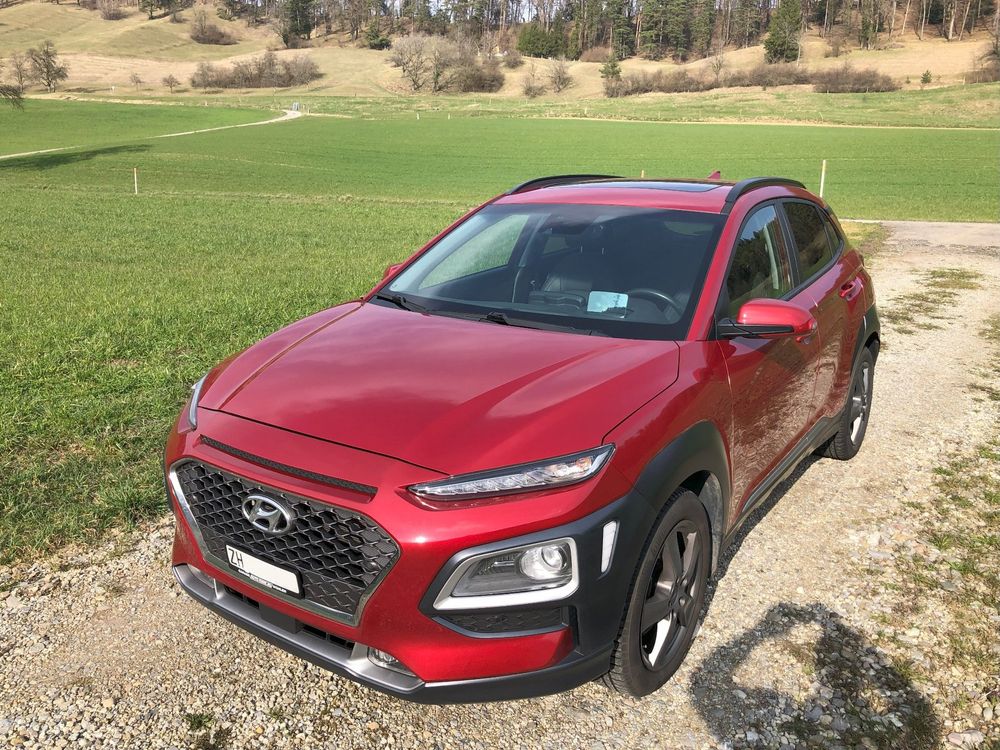 Hyundai Kona 1.6 T-GDI Allrad mit Werksgarantie und 177 PS