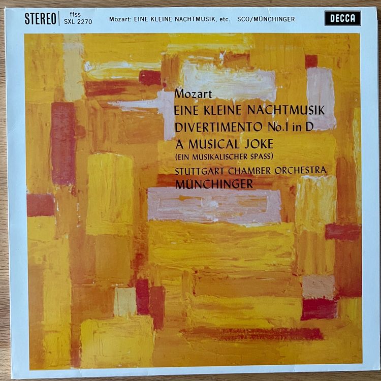 Karl Münchinger & Stuttgart Chamber Orch. Eine Kleine... Kaufen auf