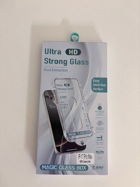 Lackretusche & Schutzfolien: iPhone 17 Pro Max - Ultra HD Panzerscheibe, Neu – Neu und originalverpackt aus mellingen von Jana2Fashion