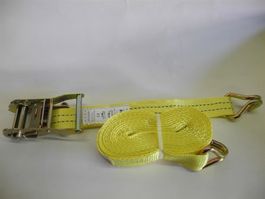 Spanngurt/Spannset mit Haken, 2 T x 8 M, gelb