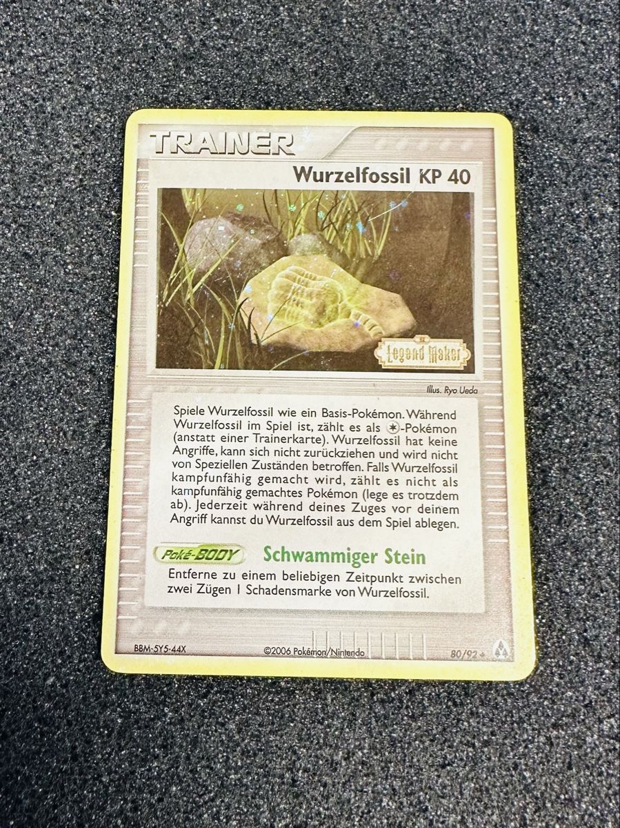 Pokémon Sammelbilder & Trading cards: Root Fossil Reverse Holo Stamp #80 Pokemon Legend Maker – Neu (gemäss Beschreibung) aus Affoltern am Albis von andy1896