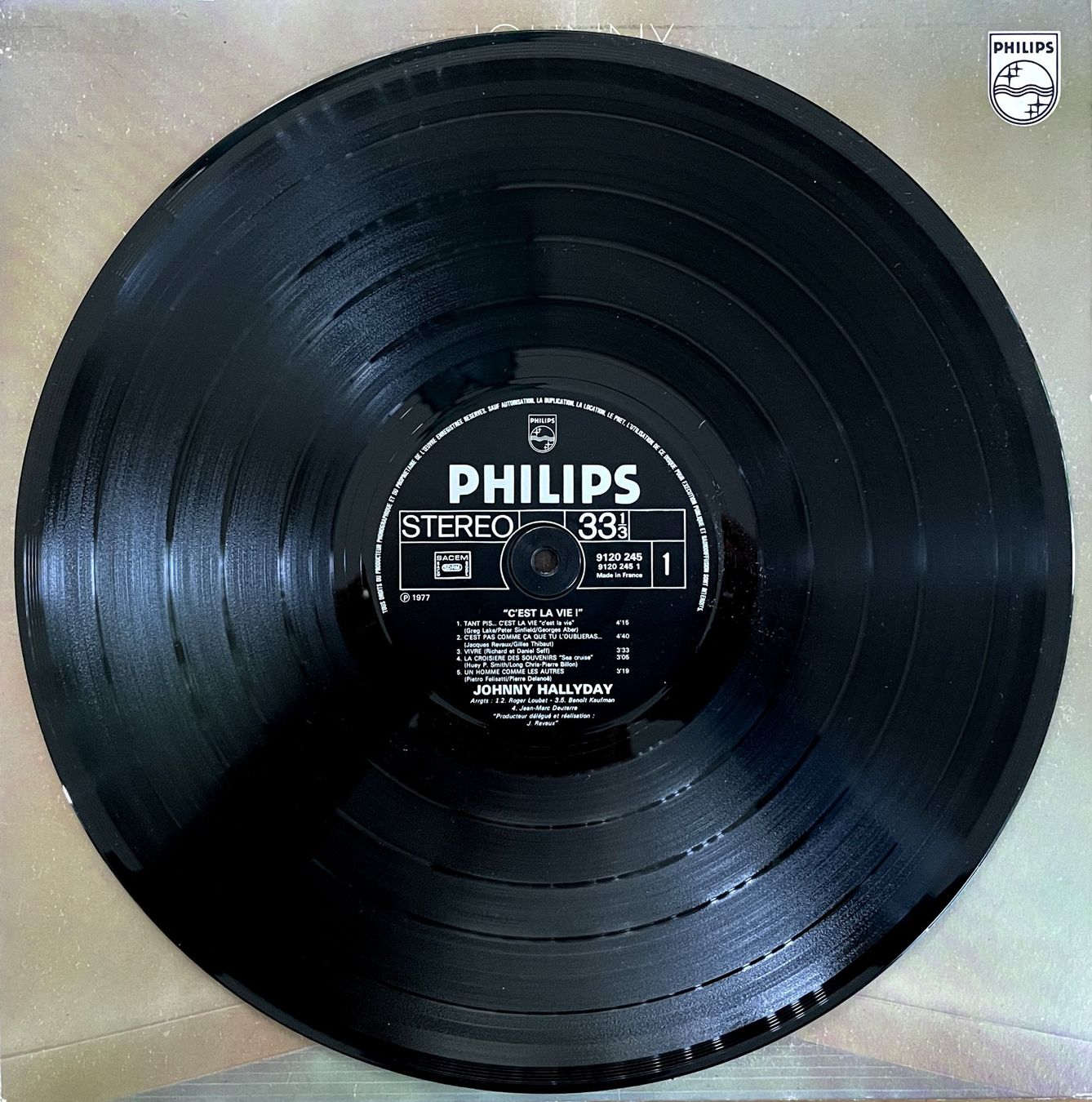 Dischi in vinile: Johnny Hallyday - C'est la vie – Usato da Savagnier venduto da Ne2065 2