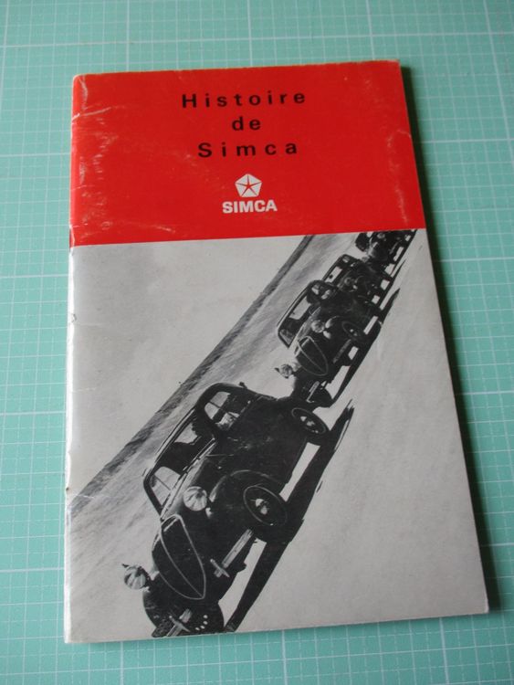 Histoire de Simca Broschüre (Gebraucht) in Ottikon Gossau ZH für CHF 15 ...
