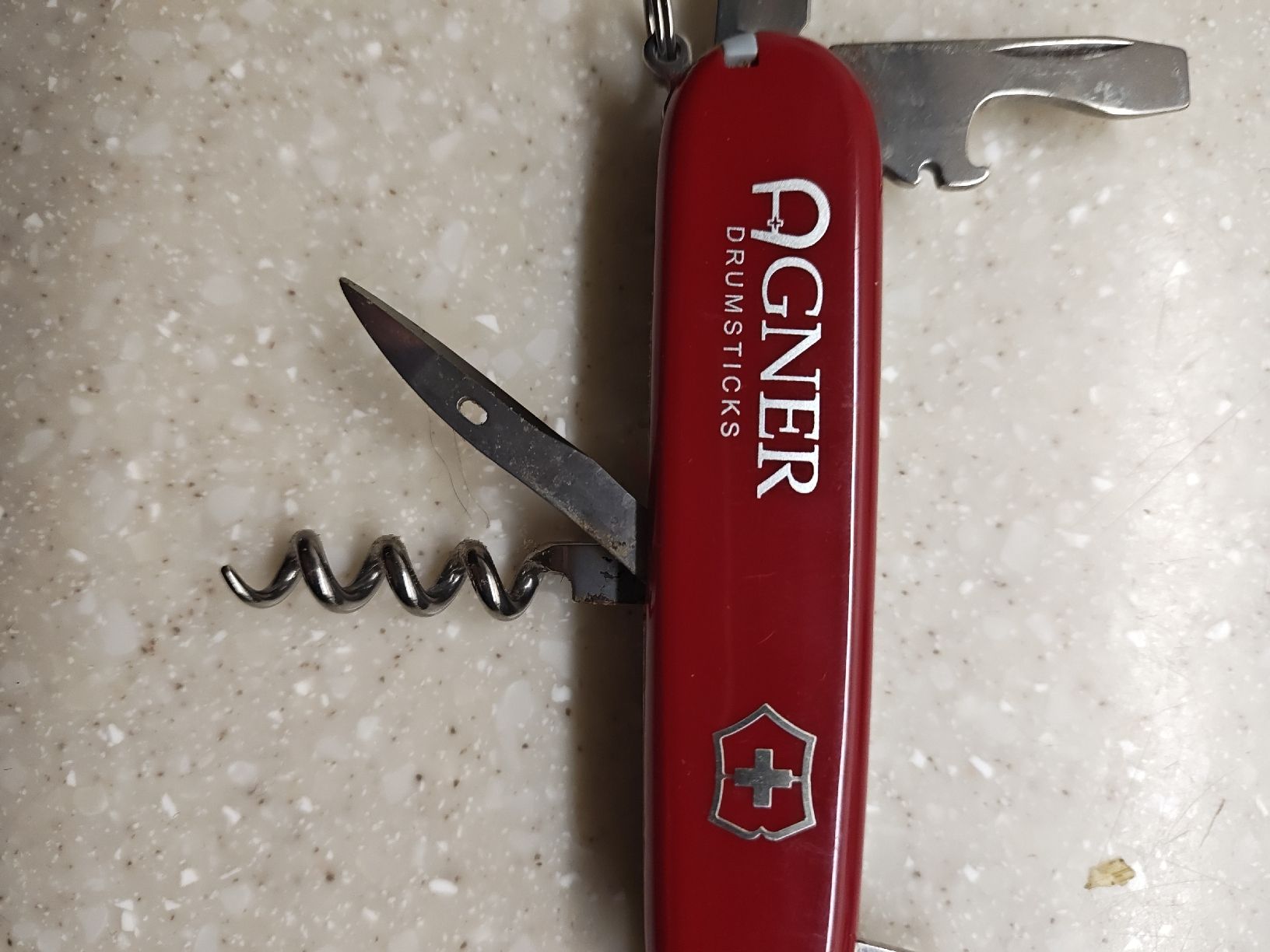 Victorinox Coltelli tascabile: Victorinox Sackmesser Rot, "Agner" – Usato da Feldbach venduto da Gwaechshuus 2