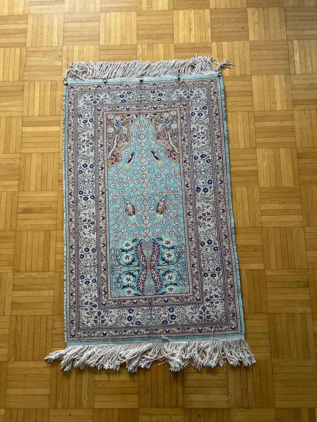 Tappeti: Teppich, Läufer mit Fransen, Vintage, 65x120 cm – Usato da Root venduto da msshop 3