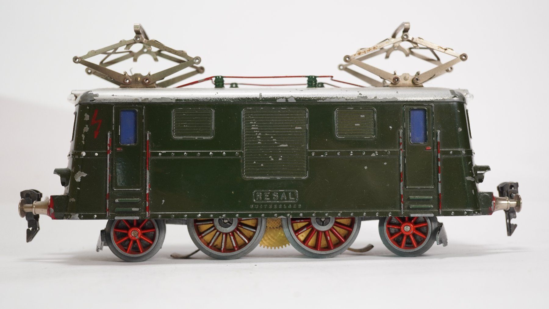 Modellini di ferrovie: e44 Resal 7556 E-Lok grün mit OVP – Usato da Thun venduto da evinka_gmbh 3