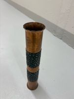 Vintage Kupfervase / Dekovase – Handarbeit