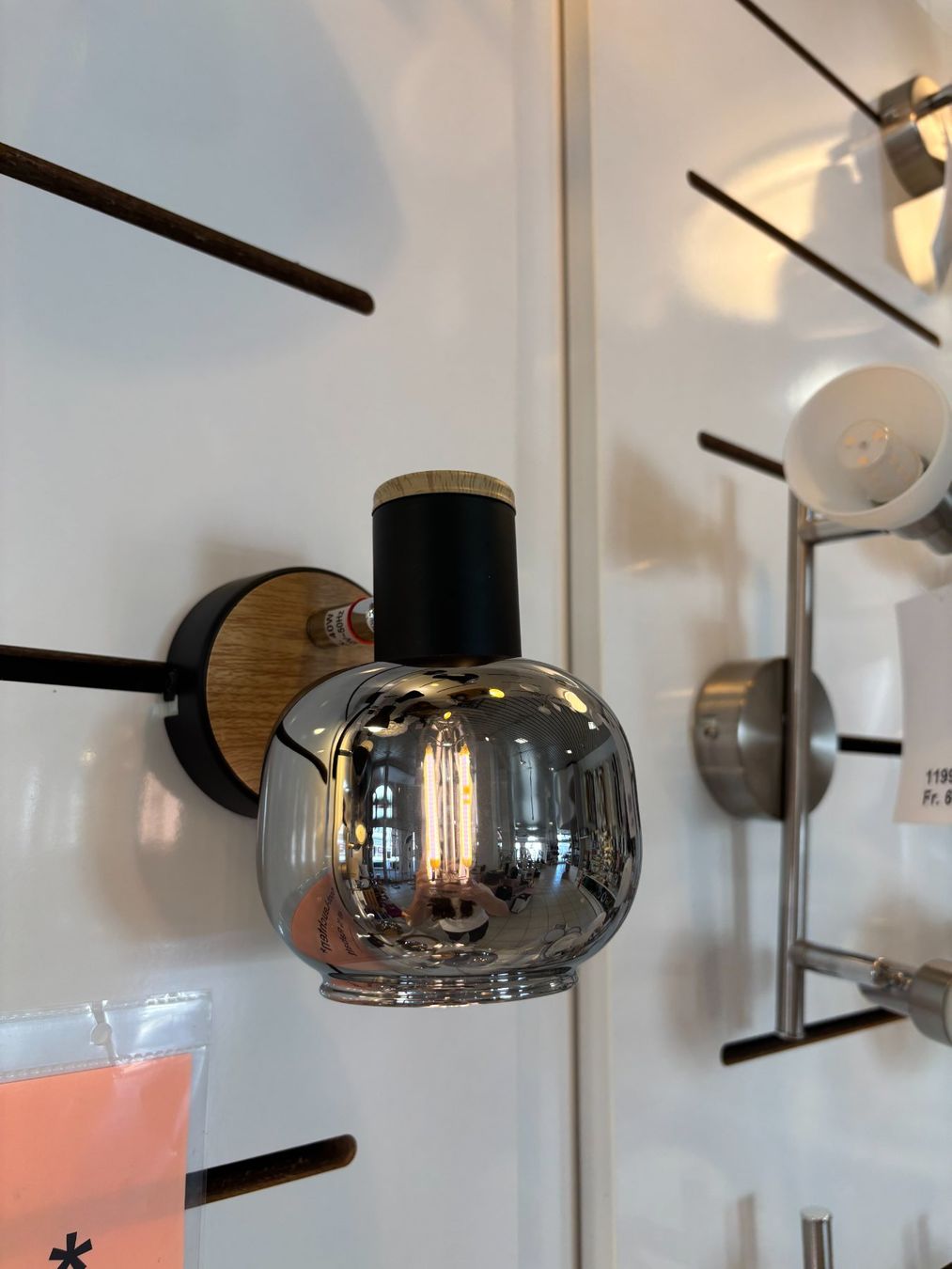 Lampade: Glas-Wandspot "FUMOSO" – Nuovo (secondo la descrizione) da Walenstadt venduto da WEW8880