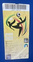 FUSSBALL WM 2010 Südafrika Finalticket