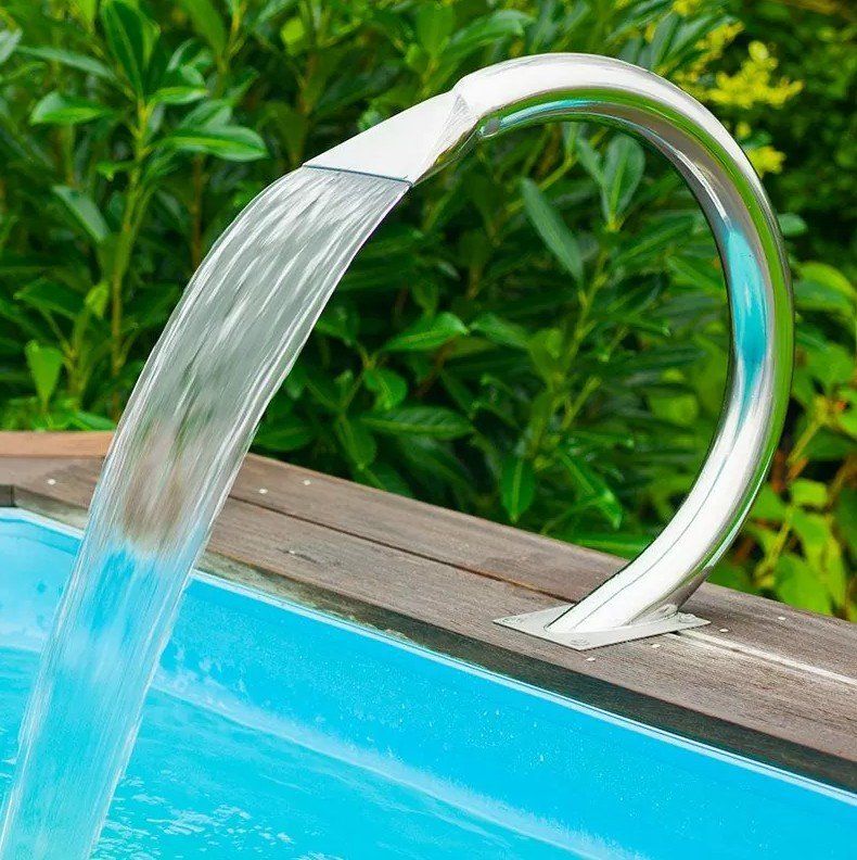 Teiche & Zierbrunnen: Cascade de piscine Shower Mamba en Inox – Gebraucht aus Lausanne von UniDecoCasa 1