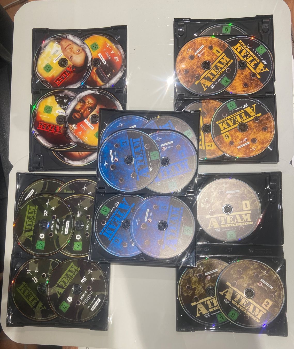 Tutti i DVDs: Die ultimative "A-Team"- DVD Box Neu – Nuovo (secondo la descrizione) da Mollis venduto da oli888 4