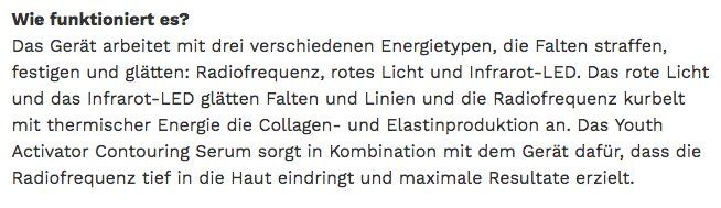 Cura del viso: Anti-Aging-Gerät iluminage   DAS YOUTH ACTIVATOR – Nuovo e nell'imballaggio originale da Zürich venduto da alplita 2