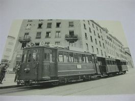 AK Station Rive mit Tram