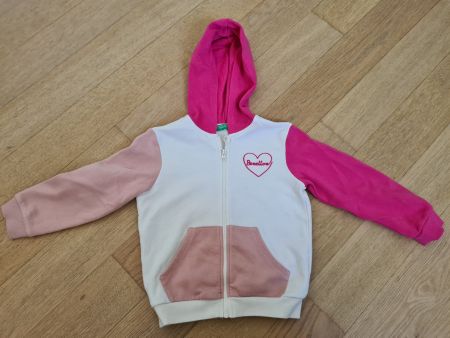 Sweat à capuche Benetton Taille 104
