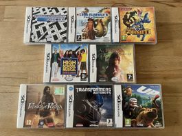 Nintendo DS Spiele Sammlung - 8 Stk - Italienisch