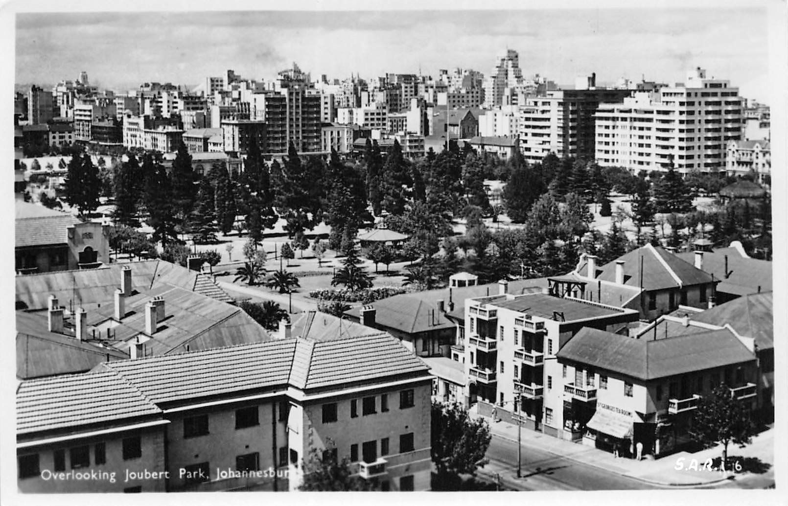 Cartoline postali: 4x Johannesburg – Usato da Ottikon b.Kemptth. venduto da Neptun1974