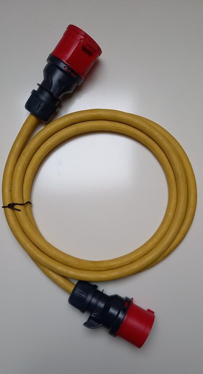 YOJOE 3M Verlängerungskabel – 10 Gauge, Wasserdicht, Gelb, 15 A, 1875 W | Für Garten, Baustelle, Außenbereich