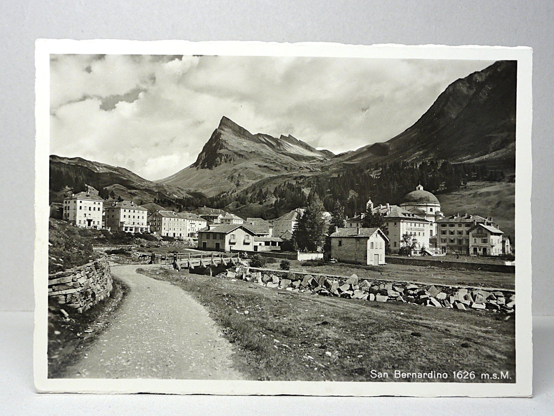 Cartoline postali: AK San Bernardino – Usato da Solduno venduto da albimicio