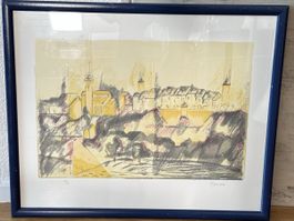 Jean-Pierre DEMIERRE (1952) | Lithographie Romont