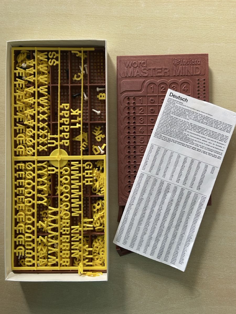 Invicta Giochi:  Master Mind Word – Usato da Mosnang venduto da Schnax 2