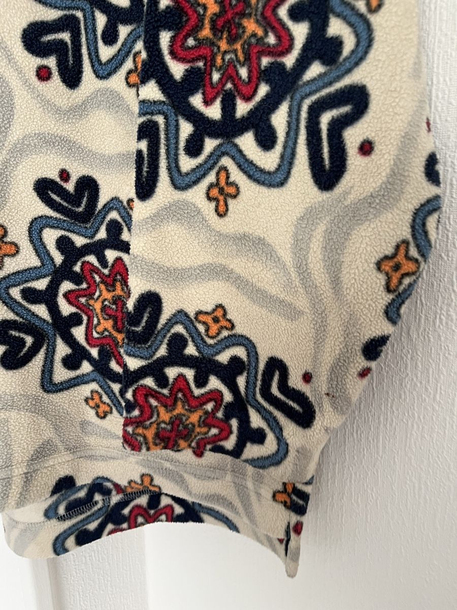 Ellesse Maglioni & Felpe: Vintage 90s Ellesse Fleece Pullover Patterned Half Zip XL – Usato da Lausanne venduto da Danash 1