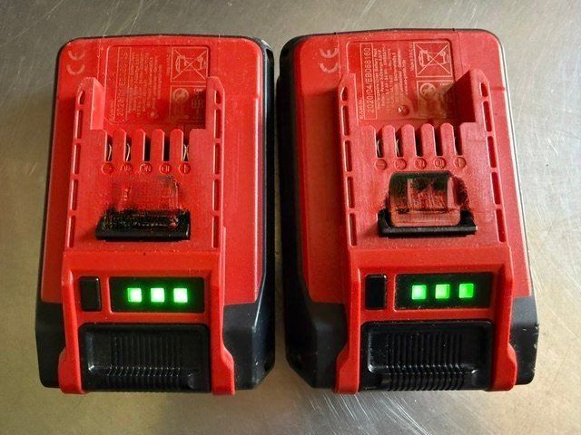 Einhell Caricatori & Batterie: Einhell Akku 18 V 3Ah PXC Plus Twinpack – Usato da Oensingen venduto da Shop5000