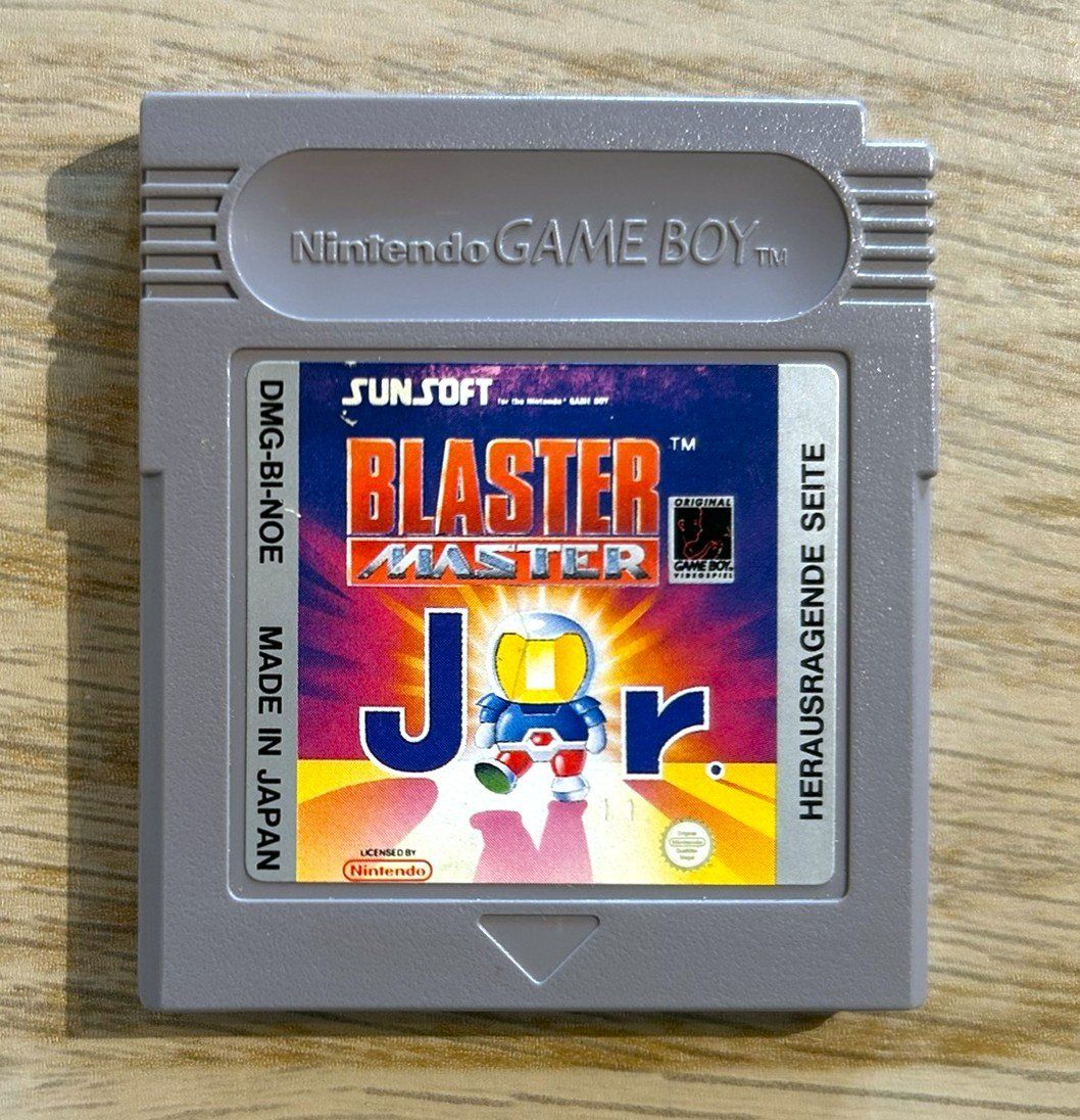 Nintendo Giochi: Blaster Master Jr. Gameboy – Usato da St. Gallen venduto da Alpine.Arcade